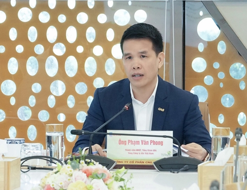 Tổng giám đốc Tổng công ty Khí Việt Nam thăm và làm việc tại Công ty cổ phần CNG Việt Nam 